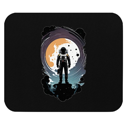 astronauts enter the space dimension Mouse Pads