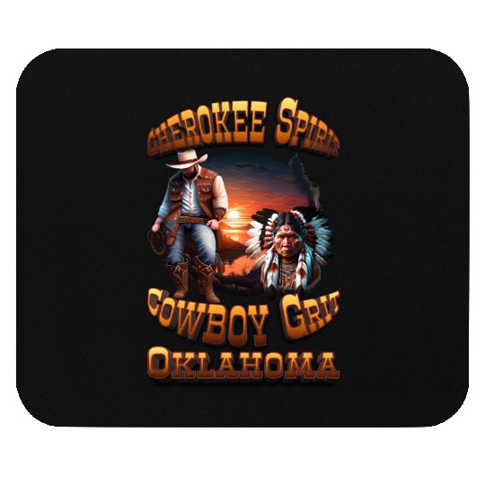 Cherokee Spirit, Cowboy Grit: Oklahoma Mouse Pads