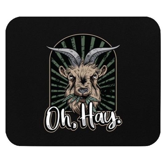 Livestock Breeder Oh Hay Local Farmers Farm Animal Mouse Pads