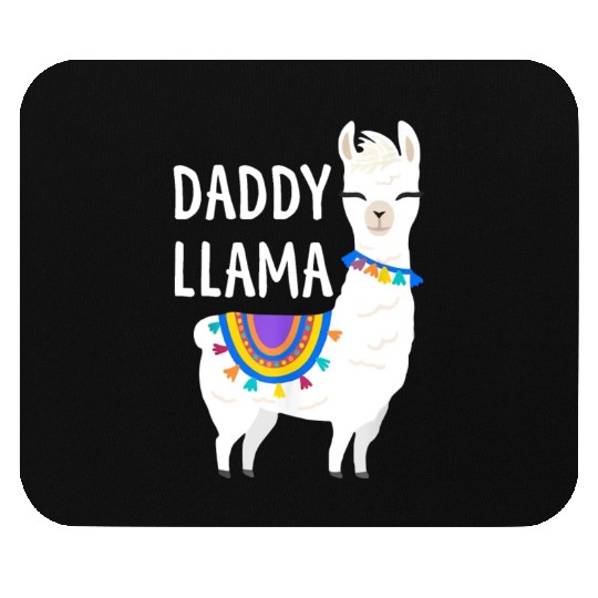 DADDY LLAMA Mouse Pads