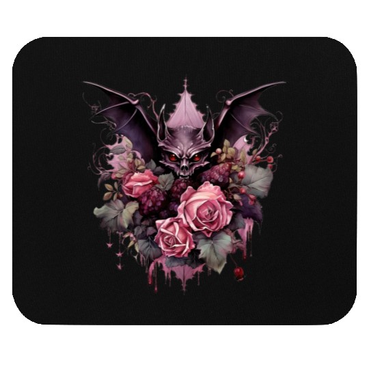 Witch's Bat Mouse Pads