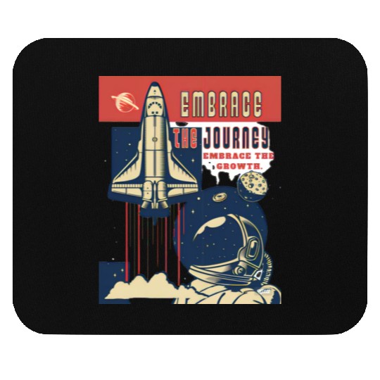 Embrace the journey, embrace the growth Mouse Pads