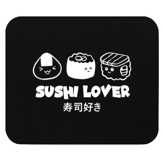 Sushi Lover Asian Food Lover Japanese Cuisine Cute Mouse Pads