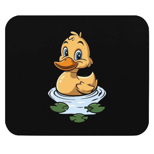 cute duck Mouse Pads