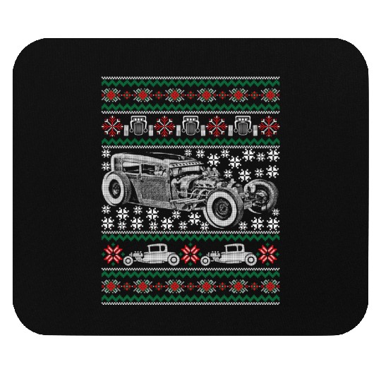 Hot Rod Ugly Muscle Car Mouse Pads