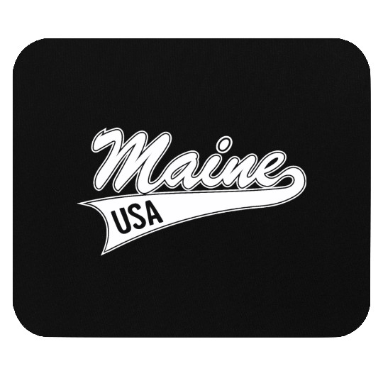 Maine USA Mouse Pads