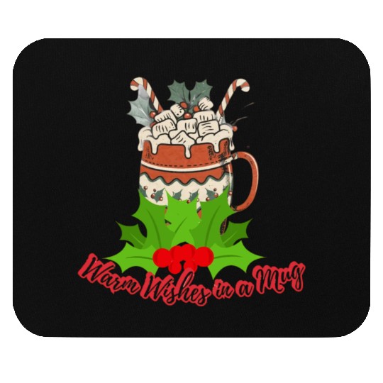 Festivity Mug- Season's greetings Mouse Pads