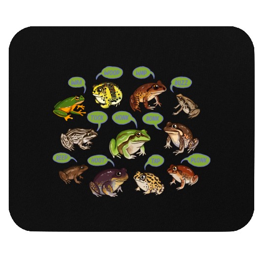 Frog Love Songs Mouse Pads