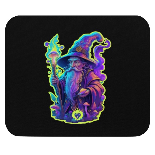 wizard mushrooms Mouse Pads