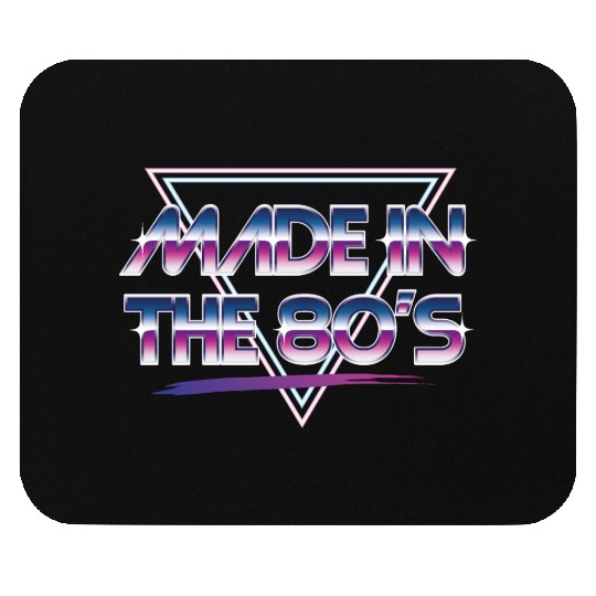 made in the 80s Mouse Pads