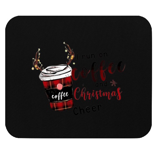 Christmas coffee first Mouse Pads