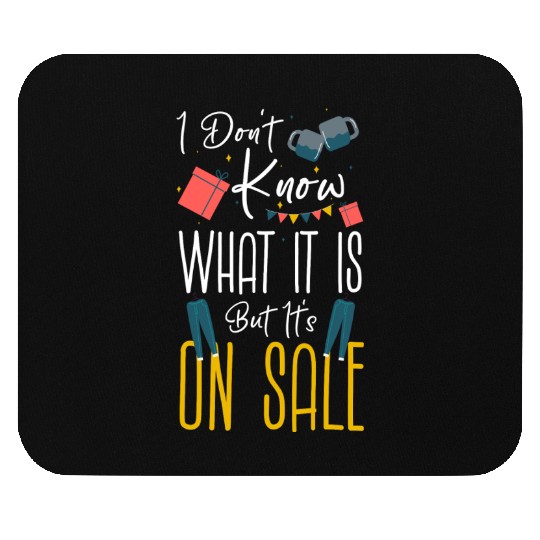 Shopping Addict Queen Clothes Mouse Pads