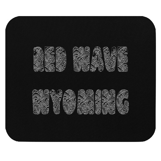 Red Wave Wyoming Mouse Pads