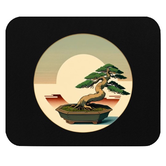 Elegant Bonsai Mouse Pads
