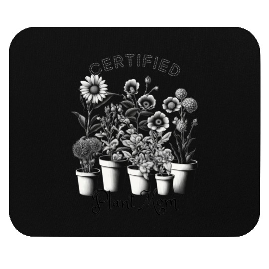 Certified Plant Mom Mouse Pads