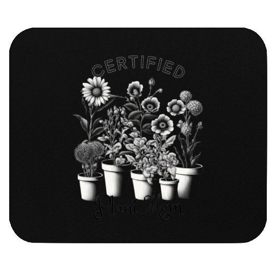 Certified Plant Mom Mouse Pads