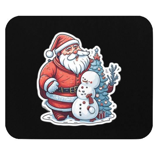Cheerful Holidays Await: Explore Our Santa Mouse Pads