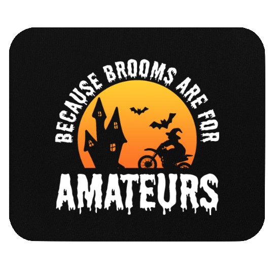 Funny Biker Motorcycle Enthusiast Mouse Pads