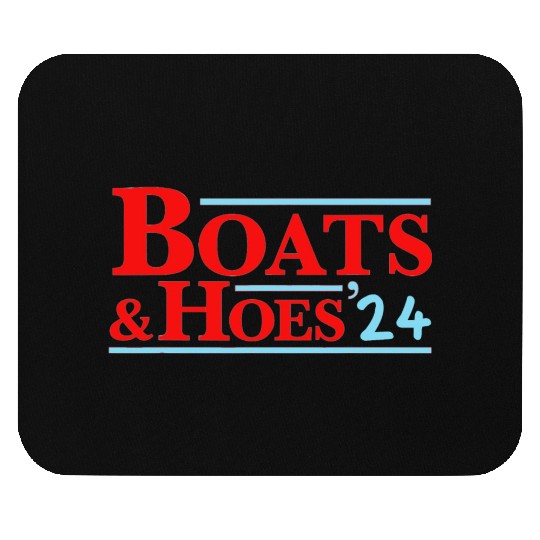 Boats & Hoes 24 Vintage Logo For Your Step Brother Mouse Pads