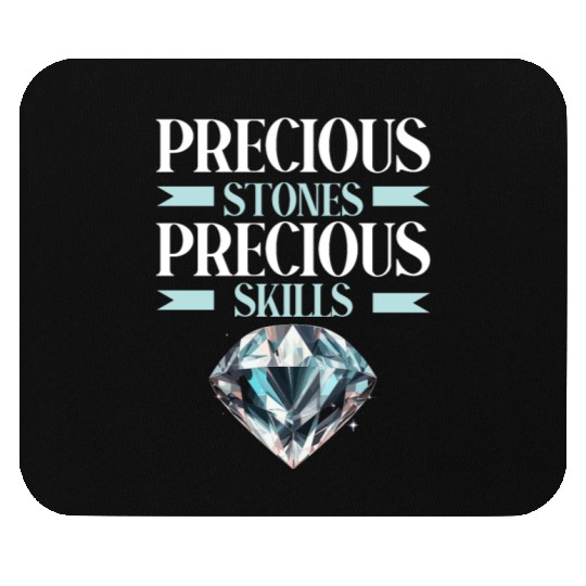 Lapidary Artist Gemstone Stone Collecting Stone Mouse Pads