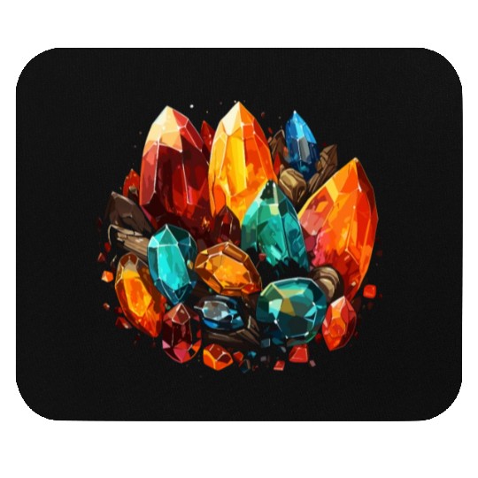 Lapidary Artist Gemstone Stone Collecting Stone Mouse Pads