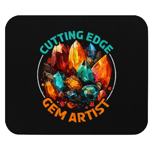 Lapidary Artist Gemstone Stone Collecting Stone Mouse Pads