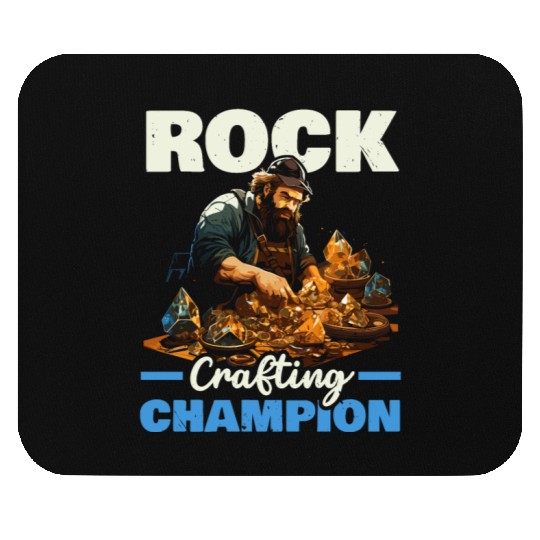 Lapidary Artist Gemstone Stone Collecting Stone Mouse Pads