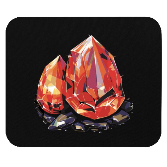 Lapidary Artist Gemstone Stone Collecting Stone Mouse Pads