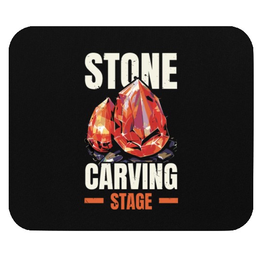 Lapidary Artist Gemstone Stone Collecting Stone Mouse Pads