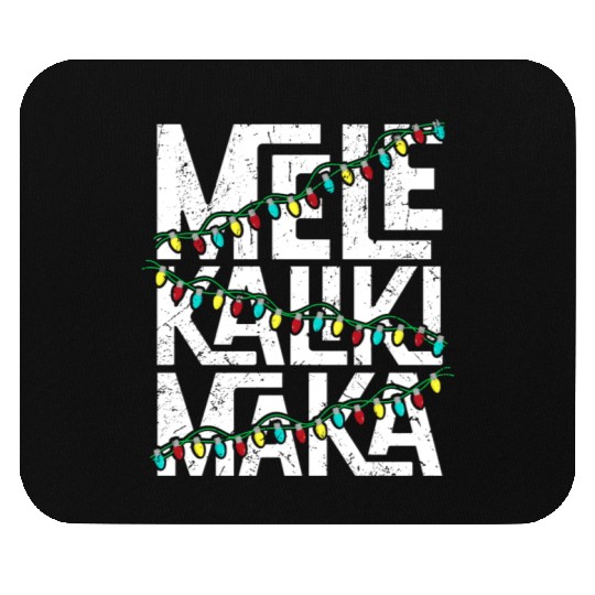 Mele Kalikimaka Hawaiian Christmas Holidays Themed Mouse Pads