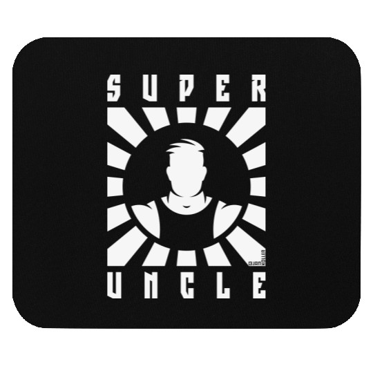 Super Uncle (Rays / White) Mouse Pads