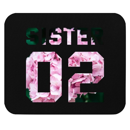 COUPLE FLOWER SISTER 02 Mouse Pads