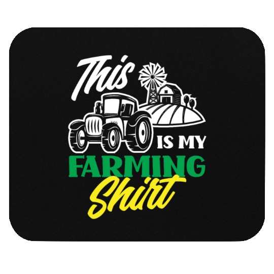 This Is My Farming Mouse Pads Funny Farmer Gift