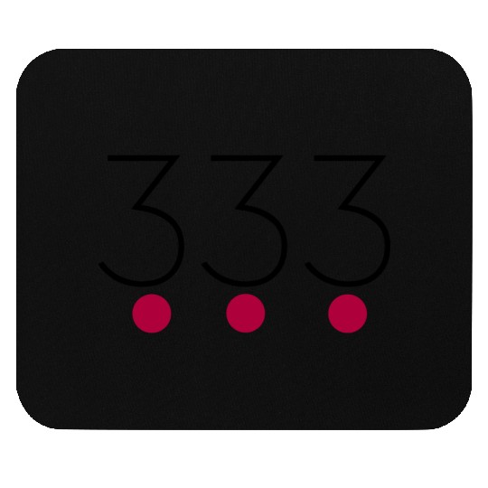 Angel Number 333 Mouse Pads