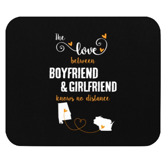 Love Between BF And GF Albm To Wisconsin Gift Mouse Pads