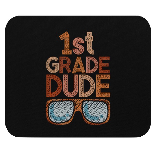 Kindergarten Teacher Funny Student 1st Graduation Mouse Pads