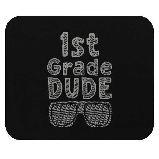 Kindergarten Teacher Funny Student 1st Graduation Mouse Pads