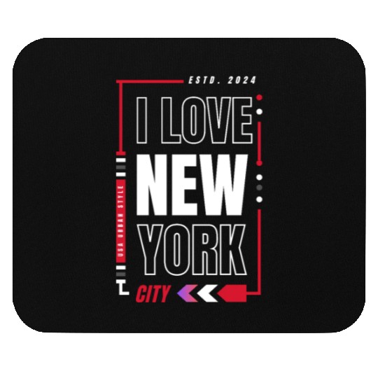 T ShirtI love new york Mouse Pads