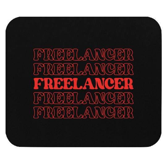 Freelancer Independent Worker Self-employed Mouse Pads