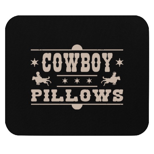 Cowboy Pillows Southern Girl Texas Lady Funny Mouse Pads