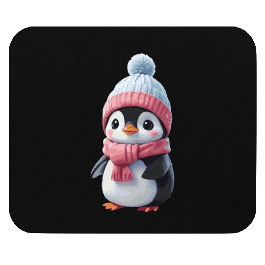 baby penguin Mouse Pads