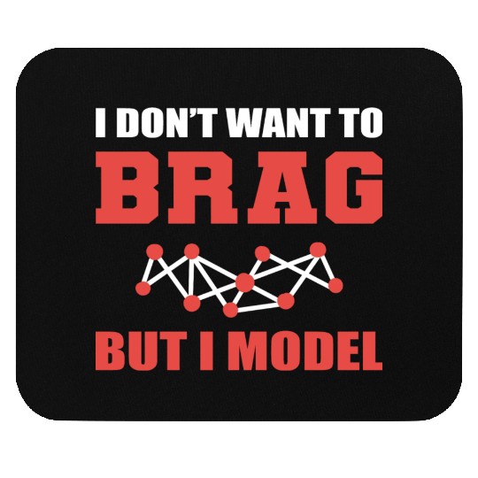 I Model Joker or Funny Person Gift Mouse Pads