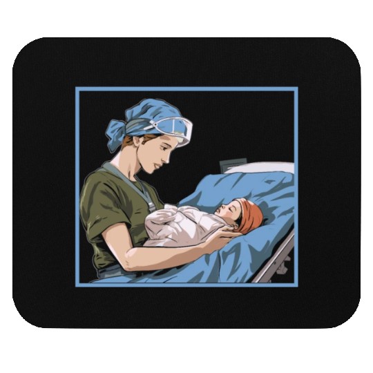 Registered Nurse Medical Medicine Neonatal Nurse Mouse Pads