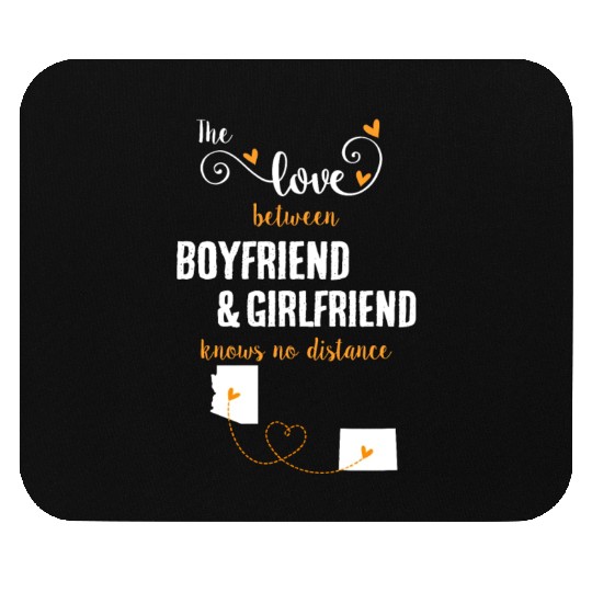 Love Between BF And GF Arizonna To Colorado Gift Mouse Pads