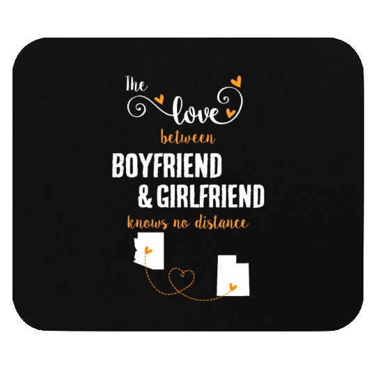 Love Between BF And GF Arizonna To Utah Gift Mouse Pads