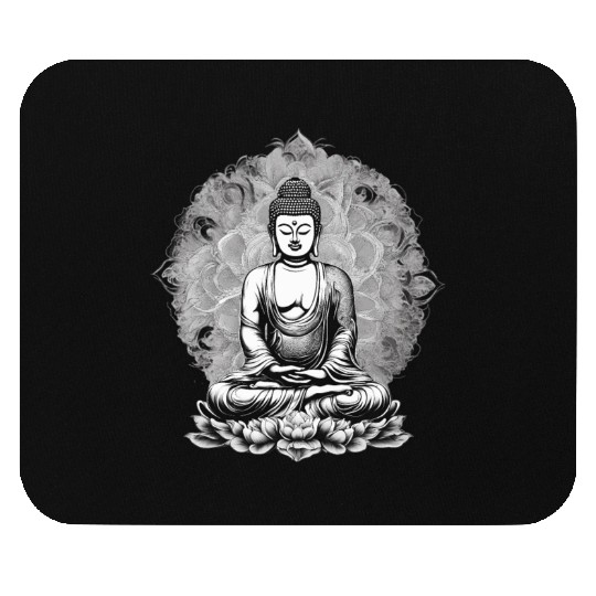 Nirvana Buddhism Mouse Pads