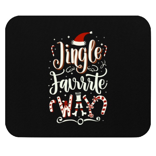 Winter Wonderland: Icy Snow, North Pole, Rejoice Mouse Pads