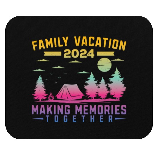 Summer Family Vacation Making Memories Mouse Pads