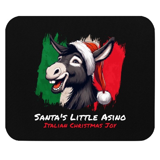 Dominic The Italian Christmas Donkey Gifts Mouse Pads
