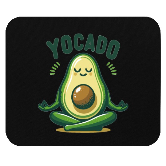 Yocado Peaceful Avocado Mouse Pads